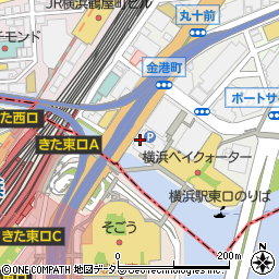 神奈川県横浜市神奈川区金港町1-1周辺の地図