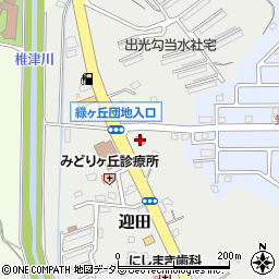 ミニストップ姉ヶ崎迎田店周辺の地図