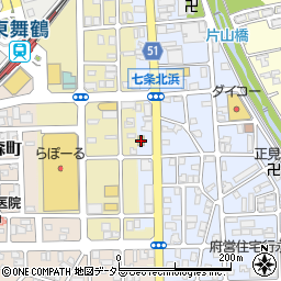 ファミリーマート舞鶴七条店周辺の地図