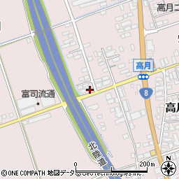滋賀県長浜市高月町高月1214周辺の地図