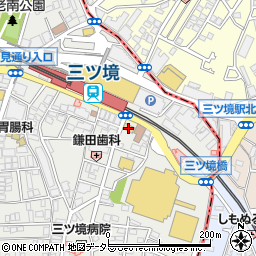 ファミリーマート三ツ境駅南口店周辺の地図