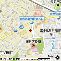神奈川県横浜市瀬谷区二ツ橋町195-1周辺の地図