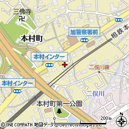 神奈川県横浜市旭区本村町31周辺の地図