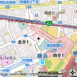 神奈川県横浜市西区北幸1丁目4-5周辺の地図