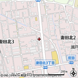 神奈川県厚木市妻田北3丁目15-32周辺の地図
