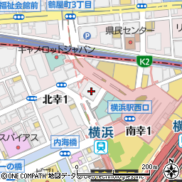神奈川県横浜市西区北幸1丁目4 1の地図 住所一覧検索 地図マピオン