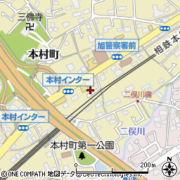 神奈川県横浜市旭区本村町31-18周辺の地図