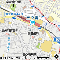 神奈川県横浜市瀬谷区三ツ境17-11周辺の地図