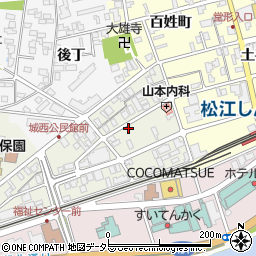 大成ロテック株式会社　島根営業所周辺の地図