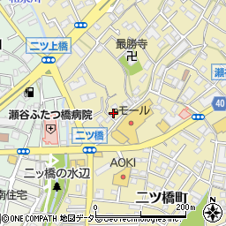 神奈川県横浜市瀬谷区二ツ橋町321-4周辺の地図