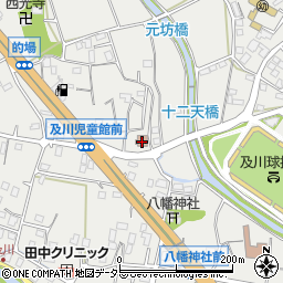 神奈川県厚木市及川496-1周辺の地図