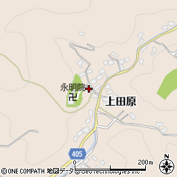 上田原公民館周辺の地図