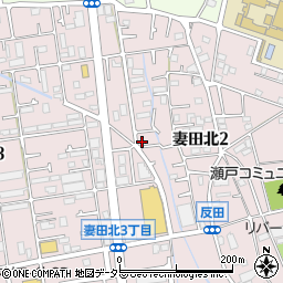 神奈川県厚木市妻田北2丁目15-5周辺の地図