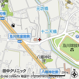 神奈川県厚木市及川495周辺の地図