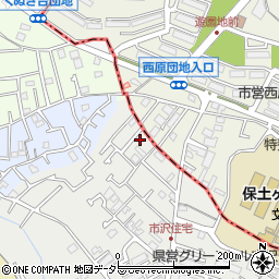 神奈川県横浜市旭区市沢町97-6周辺の地図