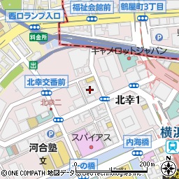 好日山荘横浜西口店周辺の地図