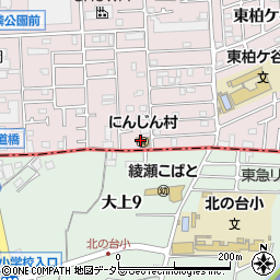 にんじん村保育園周辺の地図