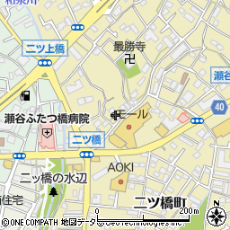 神奈川県横浜市瀬谷区二ツ橋町321-6周辺の地図