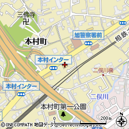 サイクルベースあさひ二俣川店周辺の地図