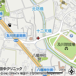 神奈川県厚木市及川473周辺の地図