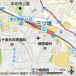 神奈川県横浜市瀬谷区三ツ境17周辺の地図