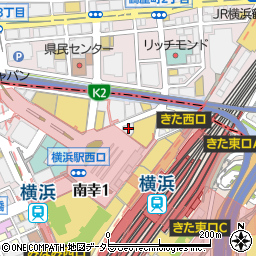 はまぎん保険パーラー　横浜駅前店周辺の地図