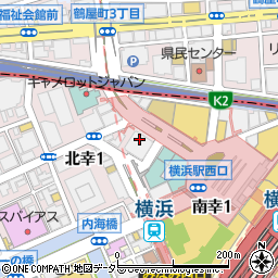 損害保険料率算出機構横浜第一・第二自賠責損害調査事務所周辺の地図