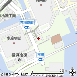 横浜銀行本場内出張所周辺の地図