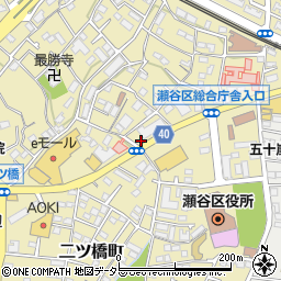 神奈川県横浜市瀬谷区二ツ橋町303周辺の地図