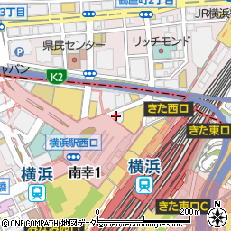 横浜銀行反町支店周辺の地図