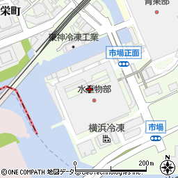 横浜市中央卸売市場関連事業者協同組合周辺の地図