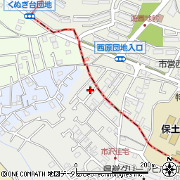 神奈川県横浜市旭区市沢町97-13周辺の地図