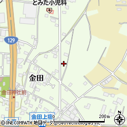 神奈川県厚木市金田538周辺の地図