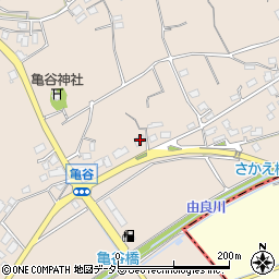 鳥取県東伯郡北栄町亀谷308周辺の地図