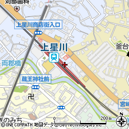 上星川駅周辺の地図