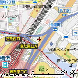 日新商事株式会社　横浜支店周辺の地図