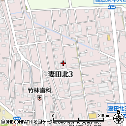 神奈川県厚木市妻田北3丁目19-31周辺の地図