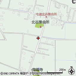 千葉県茂原市七渡2455-13周辺の地図