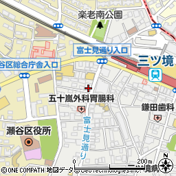 ヘアースタンプ三ッ境店周辺の地図