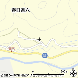 香六公民館周辺の地図