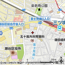 神奈川県横浜市瀬谷区三ツ境108-5周辺の地図