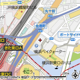 横浜イーストスクエア周辺の地図