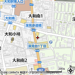 明光義塾大和教室周辺の地図