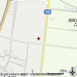 新道安賀里線周辺の地図