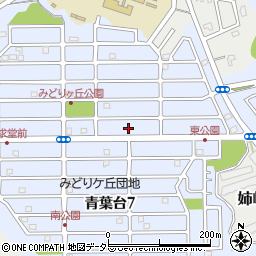 千葉県市原市青葉台6丁目16周辺の地図