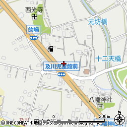 神奈川県厚木市及川530周辺の地図