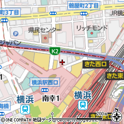 ＥＣＣ外語学院横浜校周辺の地図