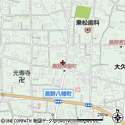 株式会社平和堂　大野店フジカラーワールドオオノ周辺の地図