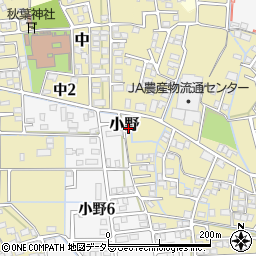 岐阜県岐阜市小野693周辺の地図