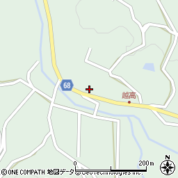 岐阜県恵那市長島町久須見1017周辺の地図